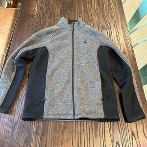 Spyder Heavyweight Knit Fleece Jacket